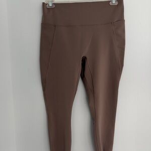 Nike Universa Dri Fit Brown High-Rise Sculpting Leggings XL